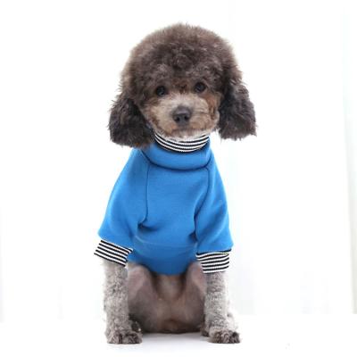 China Sustainable Wholesale Simple Pet Apparel Dog Clothes Warm Pet Apparel Dog Clothes Dog Knit Sweater for sale