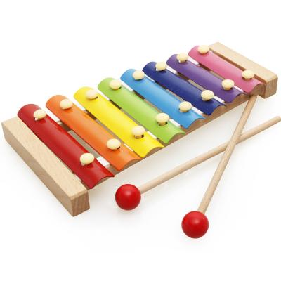 China Xylophone For Kids Funny Colorful Wooden Musical Toy Xylophone For Kids for sale