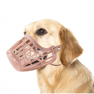 China Padded Dog Muzzle Anti-lick Anti-sharp Dog Mouth Guard Muzzle Pet Big Dog Muzzle Mouth Cover for sale