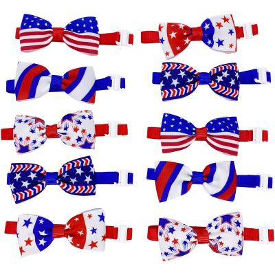 China Viable Wholesale Adjustable Dog Collar Neck Tie Christmas Bow Ties Pet Collar Bow Tie for sale