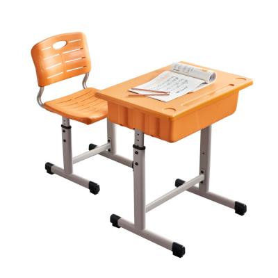 China Simple national child school desk and chair manufacture for sale