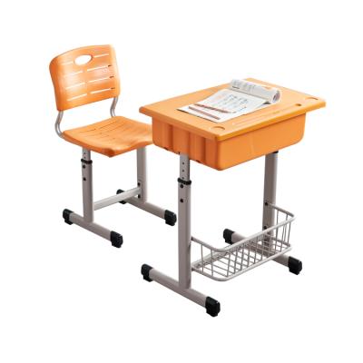 China Hot Selling Simple Take Apart Plastic Children Study Table And Chair for sale