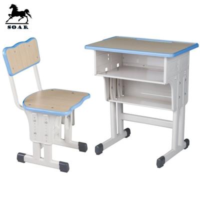 China New Product Children School Desk Dimensions And Comfortable Chair Parts For Student Furniture for sale