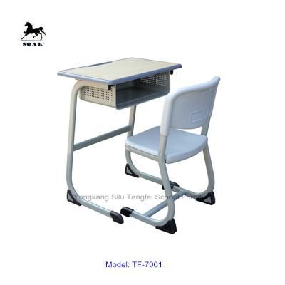 China School sets high quality wholesale adjustable student table desk for elementary and high school furniture for sale