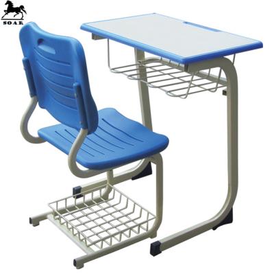 China Comfortable Painting Coating Modern Fixed Used School Chairs And Tables For Sale for sale