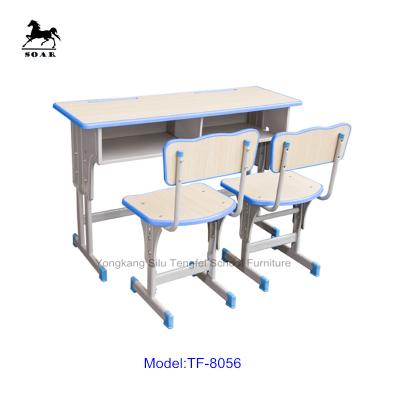 China Comfortable Modern Korean Style Study Table For Two Seaters Student Furniture for sale