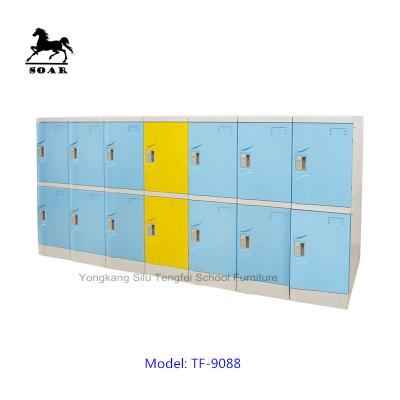 China Sustainable Eco - Friendly Student Bag Storage Cabinet For Bathroom , Classroom for sale