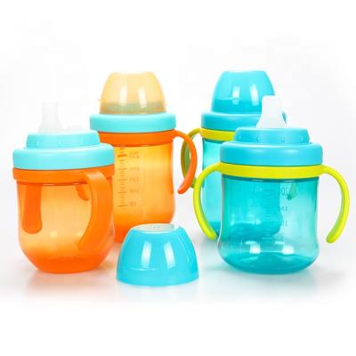 China BPA Free ODM Baby Product Factory Customized Brightly Colored Baby PP Sippy Cup for sale