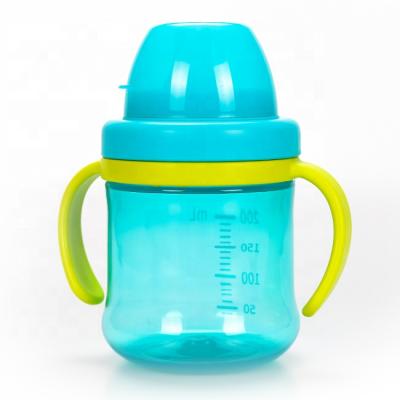 China BPA Free Grip Silicone Platypus Baby Bottle Feeding Supplies PP Sippy Cup for sale