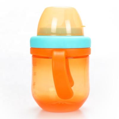 China BPA Free Hot Selling PP Drinking Training Bottle Sippy Cup For Babies And Kids for sale