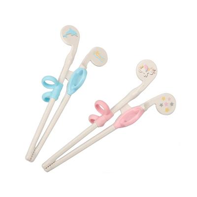 China BPA Free Safe Plastic Kids Chopsticks Training Kit For Kids Learning To Use Chopsticks for sale