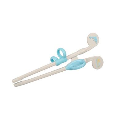 China BPA Free Supplier Top Grade Reusable Baby Training Chopsticks Set For Child for sale