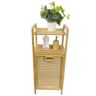 China New modern wholesale natural bamboo laundry basket for storage for sale