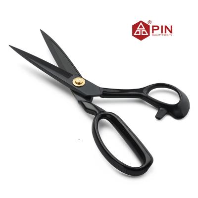 China 65Mn PIN-12 Big Size Antirust Scissors 65Mn Clothing Working Scissors for sale