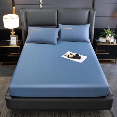 China PORTABLE European American high quality home textile set three sets pure cotton dust cover blue bedspread for sale