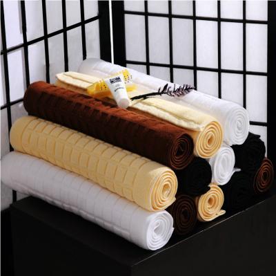 China Child Safe Soft 100% Cotton Towels For Hotel And Home Floor Bathroom Use for sale