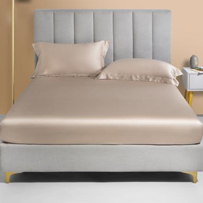 China Nondisposable Soft 100% Cotton Bed Sheet Fitted Sheet For Five Star Hotel Bedding Using for sale