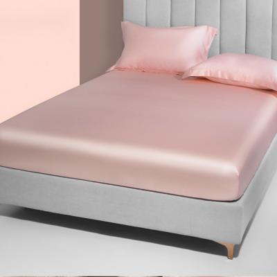 China Nondisposable Factory Hotel Style Quality Cotton Bedding Set Four Seasons Pink Fitted Sheets for sale