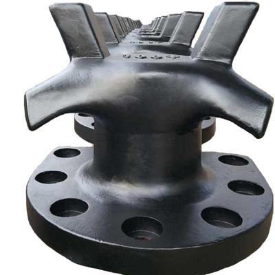 China Cast Iron Marine Staghorn Mooring Bollard from JIS for sale