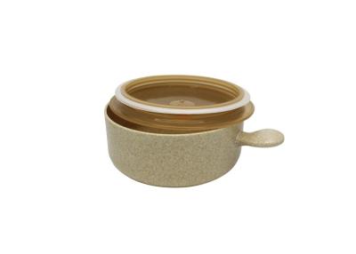 China High Density Durable Wheat Straw Dinnerware Corrosion Resistant For Microwave Oven for sale