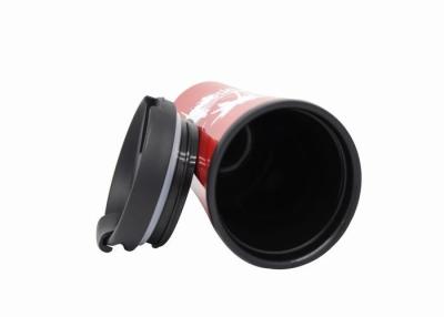 China Anti - Spill Portable Coffee Plastic Travel Mugs  12 Oz Leak Proof / No Easy Fall Down for sale