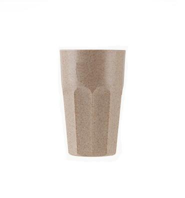 China Multi Color Wheat Straw Lightweight Travel Mug Tumblers Biodegradable 12 Oz for sale