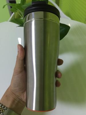 China 18/8 Stainless Steel Portable Coffee Cup Double Wall 85*80*170mm Size for sale