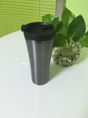 China 16oz Stainless Steel Insulated Travel Mugs With Lid , Silk Screen LOGO for sale