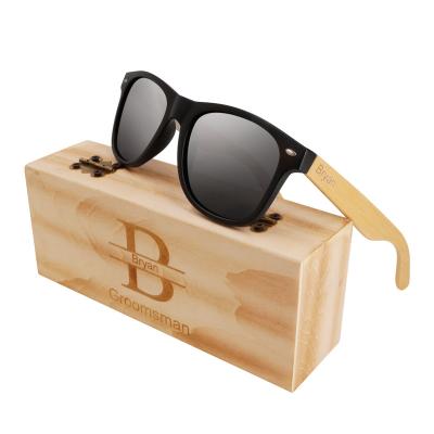 China Holiday decoration & Fashion Polarized Handmade Wooden Sun Glasses Bamboo Glass LOGO Natural Wood Sunglasses Men Custom Gift With Box Birthday Gift for sale