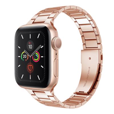 China Fashion Metal581063 Strap For Apple Watch Band 38mm 42mm Stainless Steel Metal Cowboy Chain Band For Apple Watch for sale