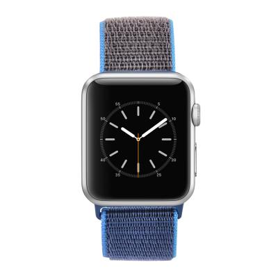 China Compatible Fabric For Apple Watch Band Nylon Elastic Wrist Straps Adjustable Designer For Apple Watch Bands iwatch Series 6/5/4/3/2/1 for sale