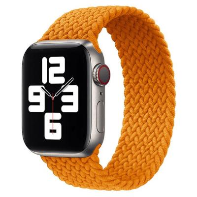 China Fashion Braided Solo Loop Correa Nylon Smart Watch Band Straps For Apple Iwatch Apple Watch for sale