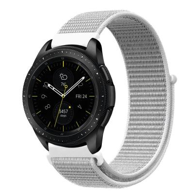 China Wholesale Simple Classic NATO Style 22mm Nylon Watch Band For Smart Watch Band For Samsung Gear S3 Strap for sale