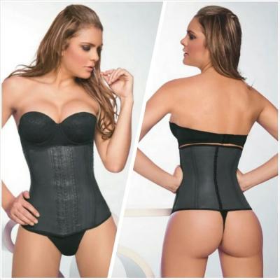 China Wholesale Antibacterial Colombian Fajas Latex 3 Hooks Body Shaper Slimming Corset Shaper Woman Latex Waist Trainer for sale