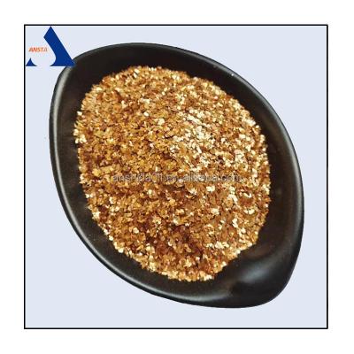 China 20mesh 40mesh 60mesh Gold Mica Powder Calcined Mica Powder for sale