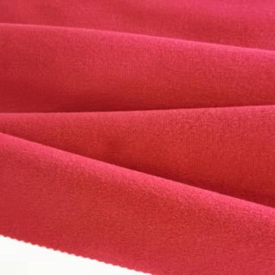 China Hot Sale High Quality Cheap Stretch Tear-Resistant Brushed 90% Knitting Polyester 10%Spandex 1*1 Rib Fabric Of Garments for sale