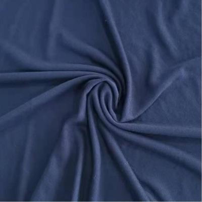 China Hot Selling High Quality Organic Stretch Knitted Fabric 195GSM 97%Rayon Jersey Fabric For T-shirts for sale