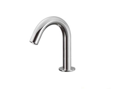 China Sense Faucets No New Sensor Water Basin Faucet External Power Supply Brass Smart Mixer Taps Energy Saving Automatic Bathroom Faucet for sale