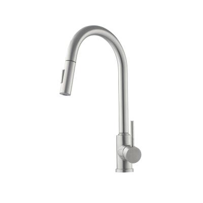 China Sense Faucets Customized High Quality Available Mixer Tap 304 Stainless Steel Automatic Sensor Faucet Kitchen for sale