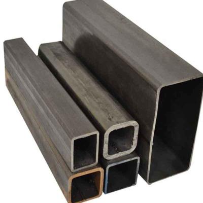 China ASTM Standard S235/S355 Grade 12x12 Carbon Black Seamless Square Steel Tube Pipe for Your for sale