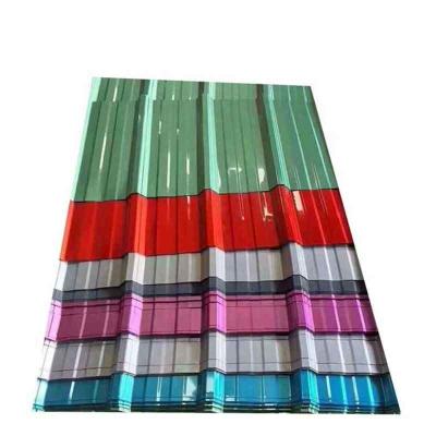 China High Level Strength YUANHAO BGW 34 Corrugated Prepainted Color Roof Tiles PPGI Galvanized for sale