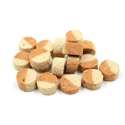 China Viable 60g Salmon Crispy Tuna Flavor Crispy Chicken Liver Flavor Cat Treat for sale