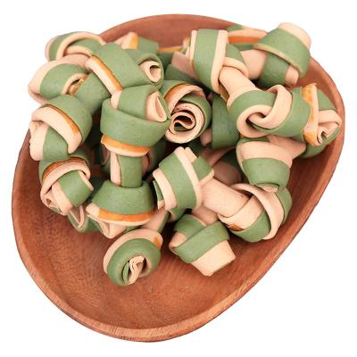 China Sustainable Pet Snacks Chicken Wrapped Stick Leather Dog Chews Teeth Cleaning Training Dog Snacks for sale