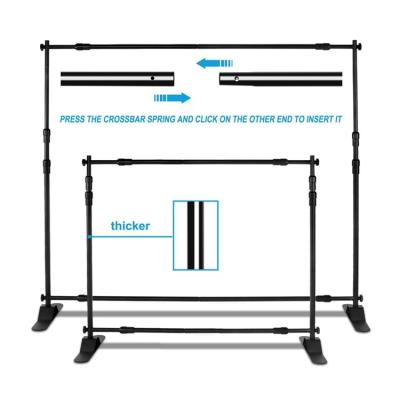 China Photography Aluminum Adjustable Stage And Portable Telescopic Rehearsal Banner Stands for sale