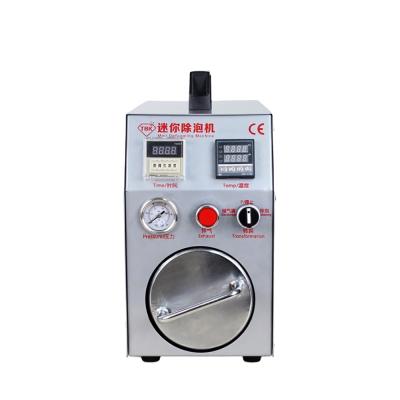 China Machinery Repair Shops BETTER PRICE TBK-405 Mini Super 2 in 1 Air Compressor Mobile Phone Reviews OCA Machine Debubbler for sale