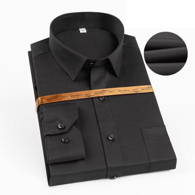 China High-end 100% Pure Ammonia New Anti-pilling Cotton Shirts New Anti-Wrinkle Liquid Single Breasted Solid Cotton Shirt for sale