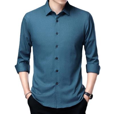 China Excellent Selling Anti-pilling Breathable Medium And Heating Thick Material Fiber Long Sleeve Shirt for sale