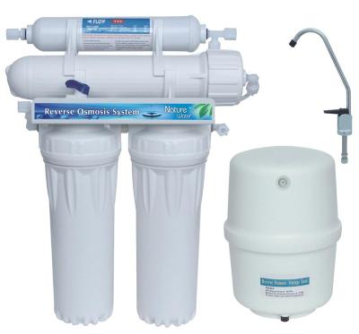 China House Prefiltration 4 Stages 5Stages Water Reverse Osmosis Reverse Filtration Systems Compact Without Pump for sale