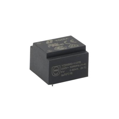 China Power 50hz 0.6VA 230V Input 4V Output 150mA PCB Step Down Power Transformer for sale