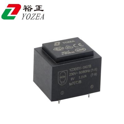 China 2020 Hot Sale EI30/12.5 1.5VA 12v 18v 24v Small Size Power PCB Transformer For Power for sale